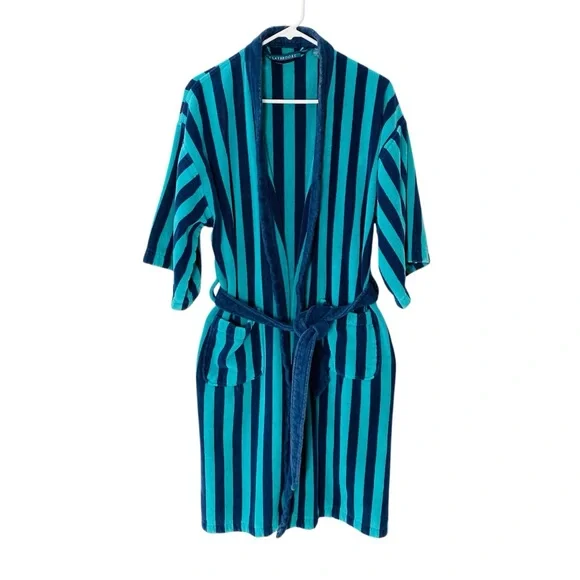 VINTAGE CLAYBROOKE Terrycloth Bathrobe - Picture 7 of 10